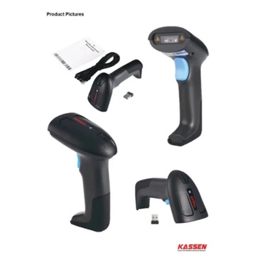 Barcode Scanner Kassen KS 606/KS-606/KS606 1D dan 2D Bluetooth