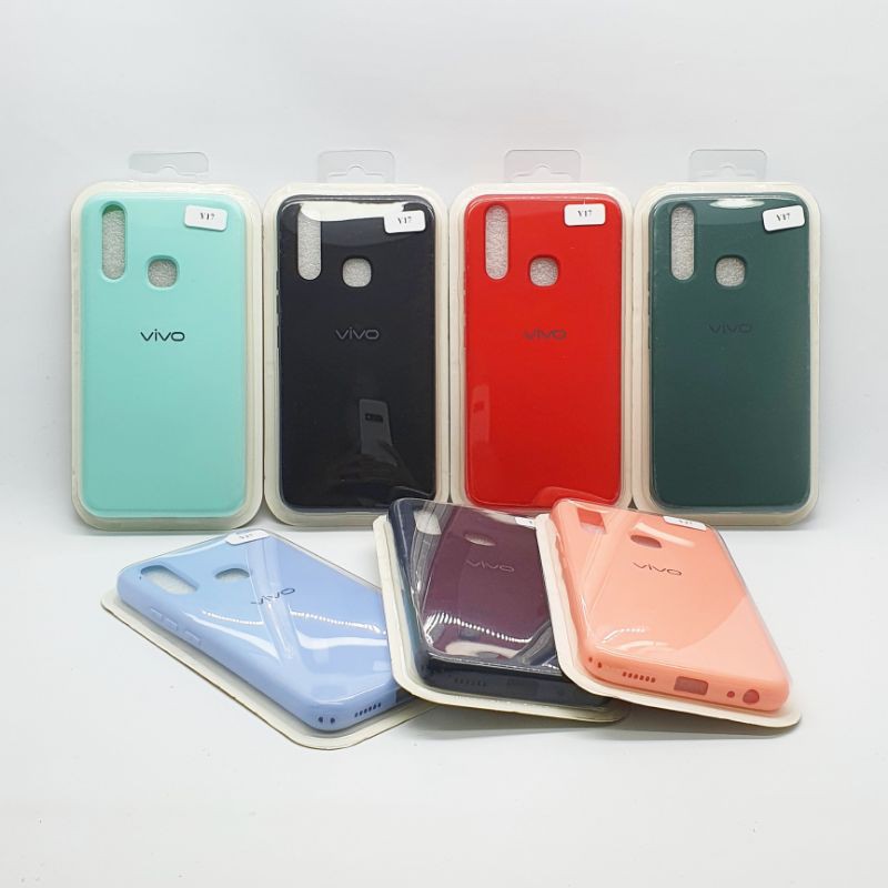 Vivo Y17 / Y15 / Y12 / Y11 2019 Silicone Macaron Case / Soft Case Dove Candy / Silikon Macaron Case