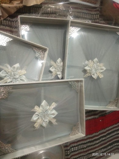 Kotak Hantaran Seserahan Mika Klambu Warna Gold