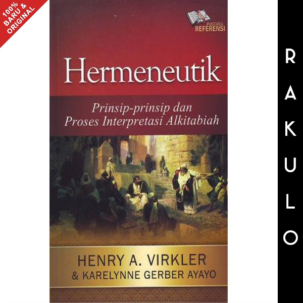 Jual Buku Hermeneutik - Prinsip Proses Interpretasi Alkitab Henry A ...