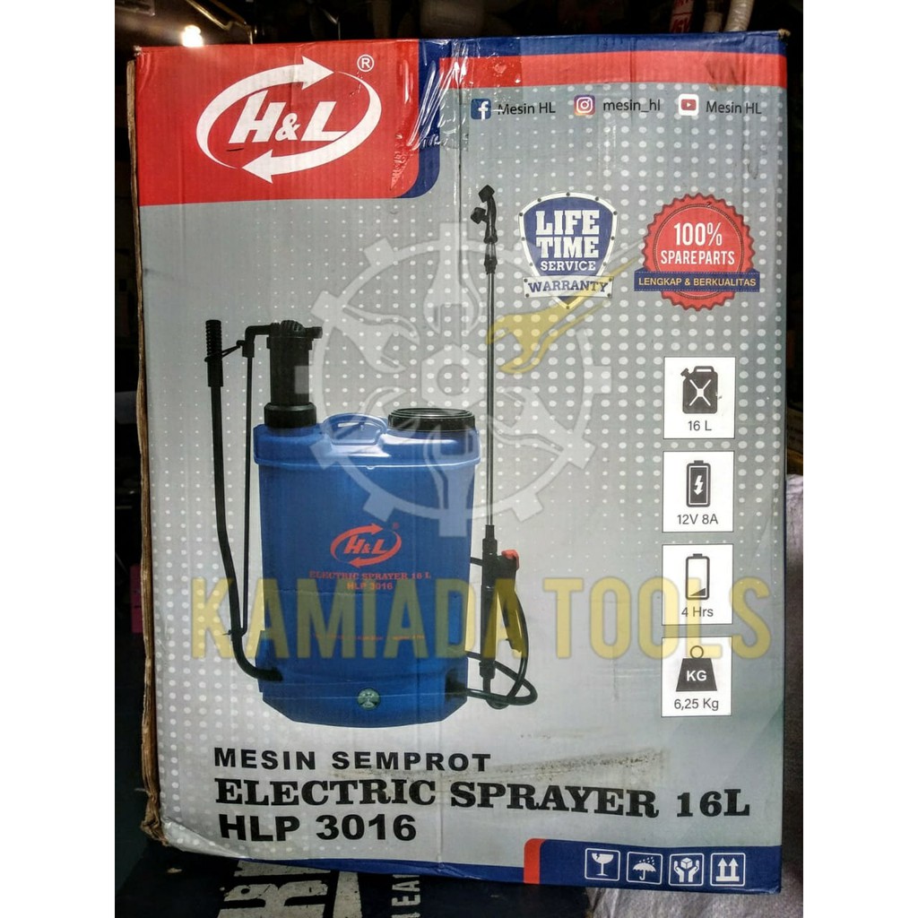 Sprayer elektrik / Alat semprot desinfektan / semprot hama / semprot elektrik 16 L