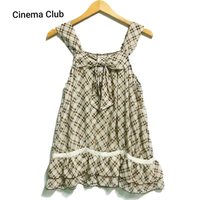 Blouse Wanita Cinema Club Baju Atasan Import Termurah