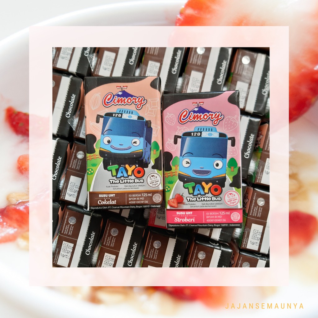 

Cimory uht tayo 125 ml x 40 pcs (1 karton)