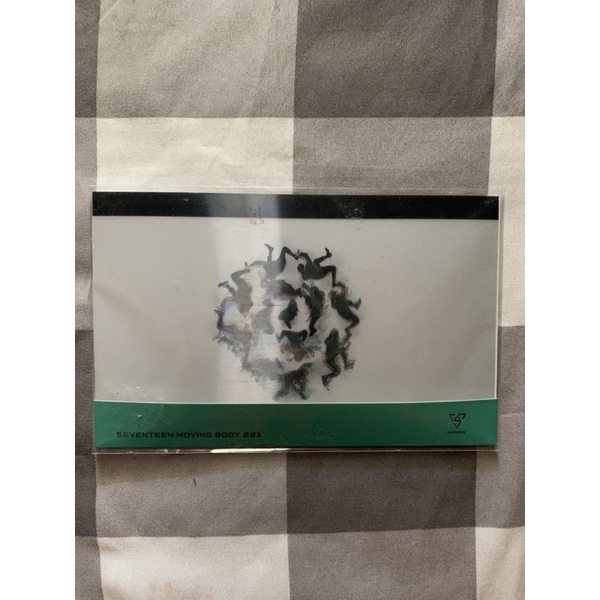 Lenticular Postcard seventeen from hybe museum merch