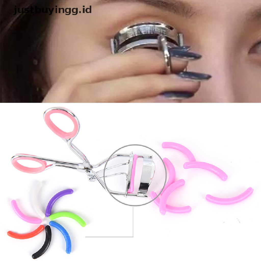 (Justbuyingg.Id) 15pcs / Set Pad Karet Refill Penjepit Bulu Mata Untuk Makeup / Kosmetik Wanita