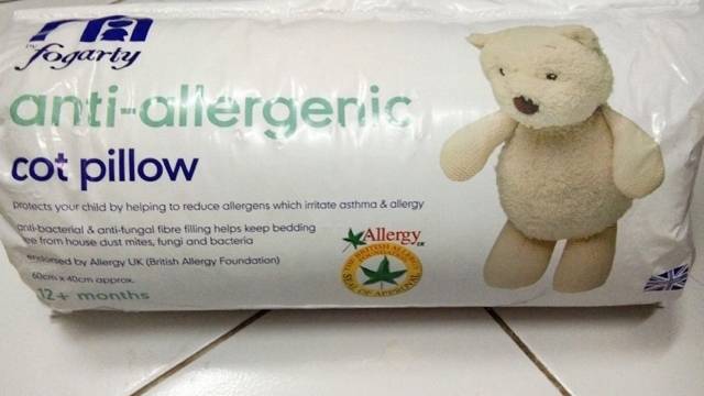 mothercare cot pillow
