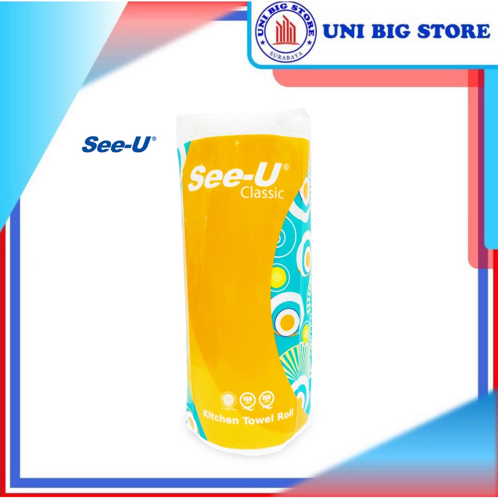 Tissue See-U See U SeeU Classic Kitchen Towel Roll Tisu Rol Dapur