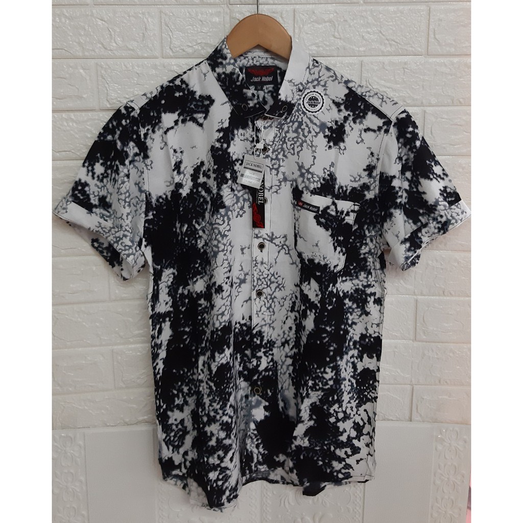 Kemeja Pantai Pria / Kemeja Pantai Lengan Pendek / Kemeja Full printing /Kemeja Pria Lengan Pendek