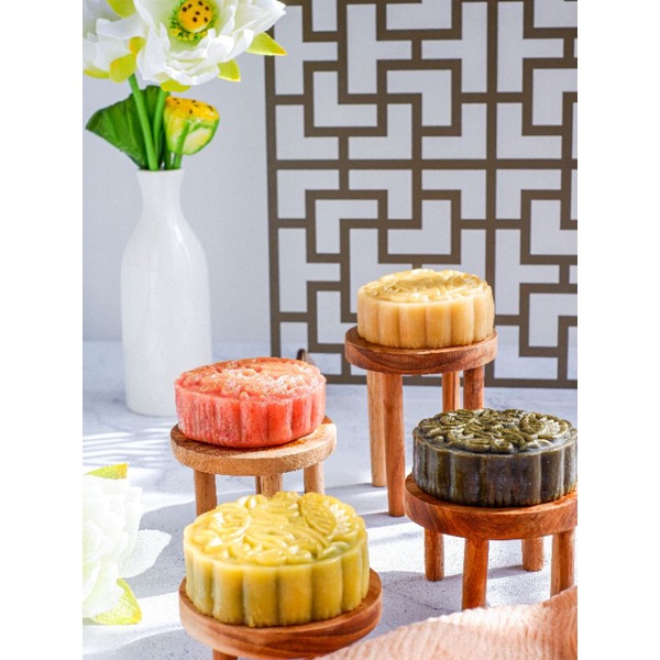 

Mooncake kue bulan durian telor asin/polos