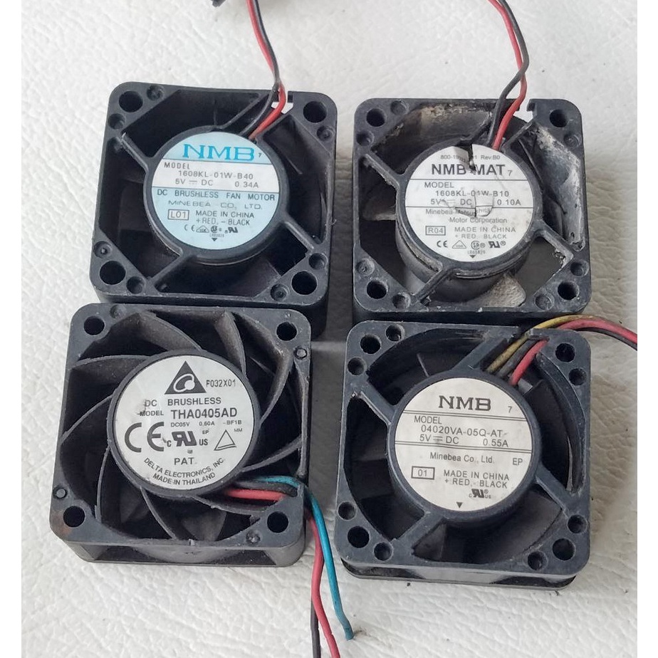 Fan dc Brushless 5v 0,1-0,6A 4x4x2cm