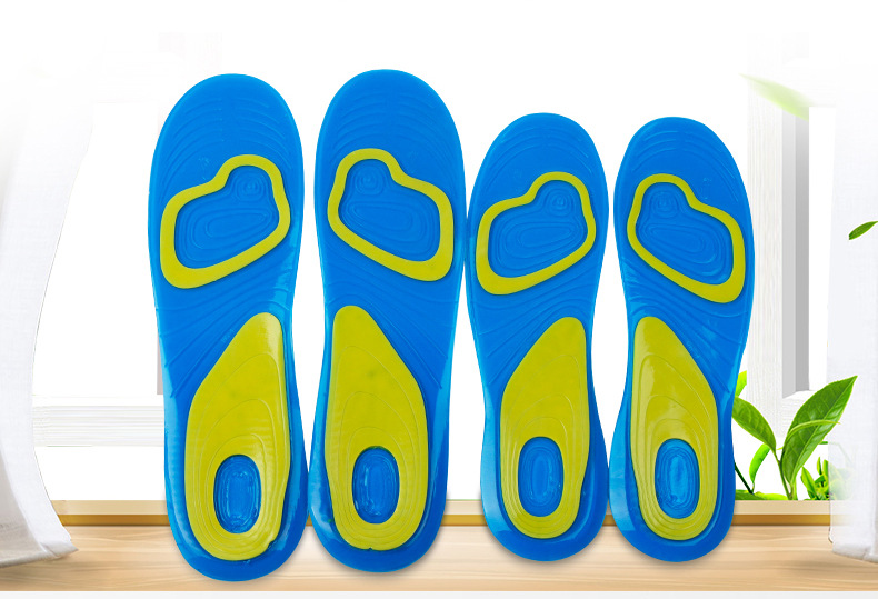 Insole Bantal Sisipan Sepatu Olahraga Pria dan Wanita Untuk Terapi Orthotic Kesehatan Kaki Empuk Nyaman Dipakai Lari