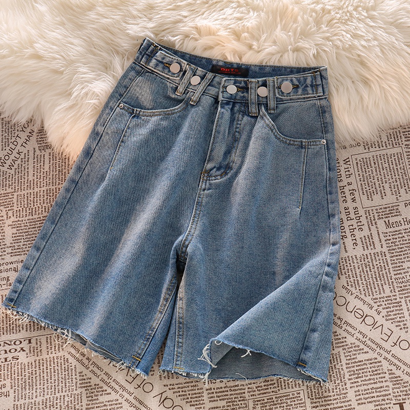Denim Pendek / Jeans Pendek Wanita /Rawis Jens Pendek /Biru Pendek Wanita Import