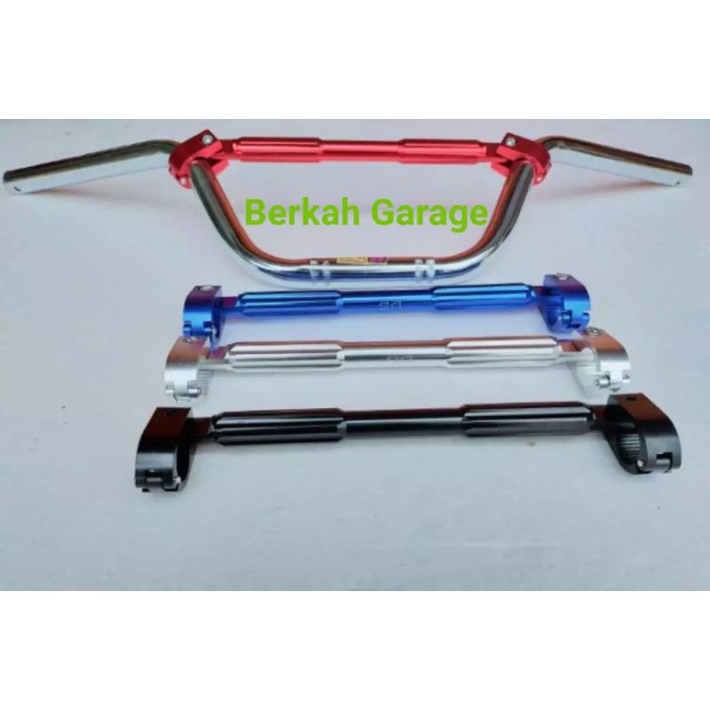 Paket Lengkap Stang Rx-King Plus Stabilizer Stang Cnc Warna Universal Tebal