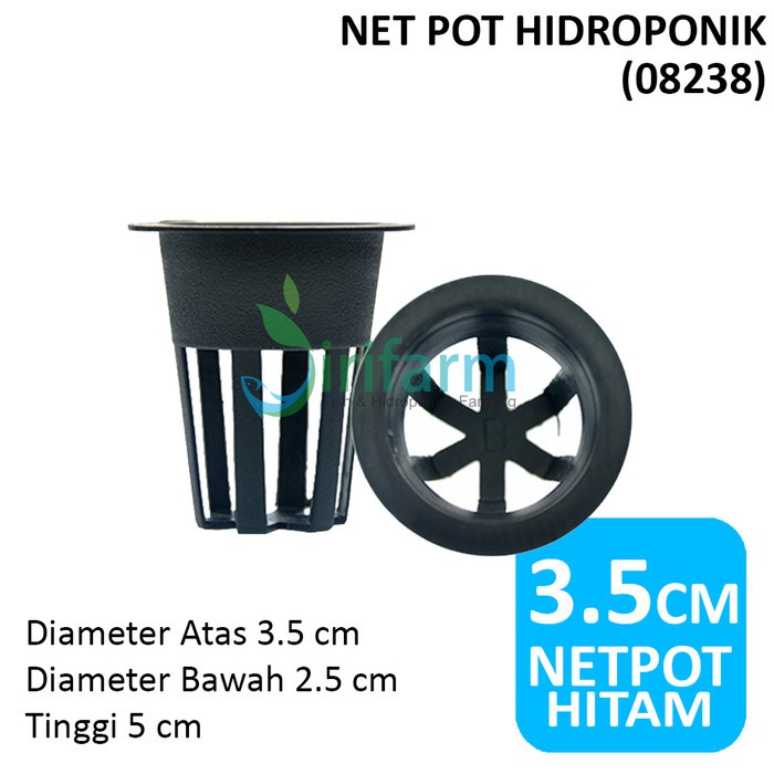 Net Pot Diameter 3.5 cm Tinggi 5 cm untuk Hidroponik hp66