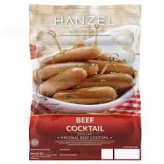 HANZEL BEEF COCKTAIL 500 GR / SOSIS SAPI