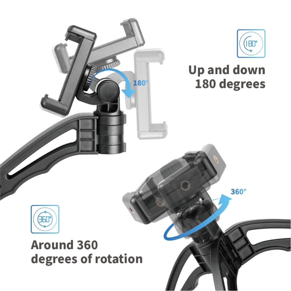 Tripod Mini Flexible Tripod Mini Bracket Multi Angle SwitchPod Vlogging Mini Tripod 1/4 Screw APL-JJ04