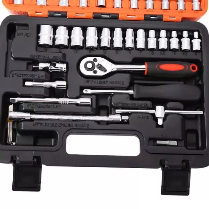 Set Kunci Pas Set Motor Mobil Elektronik Multifungsi - Combination Socket Wrench Lengkap - Kunci Pas Torque Wrench Two-way Spanner Tools, kunci inggris, kunci shock, kunci shok, kunci serbaguna, kunci set lengkap, kunci sok full set, KUNCI MULTIFUNGSI