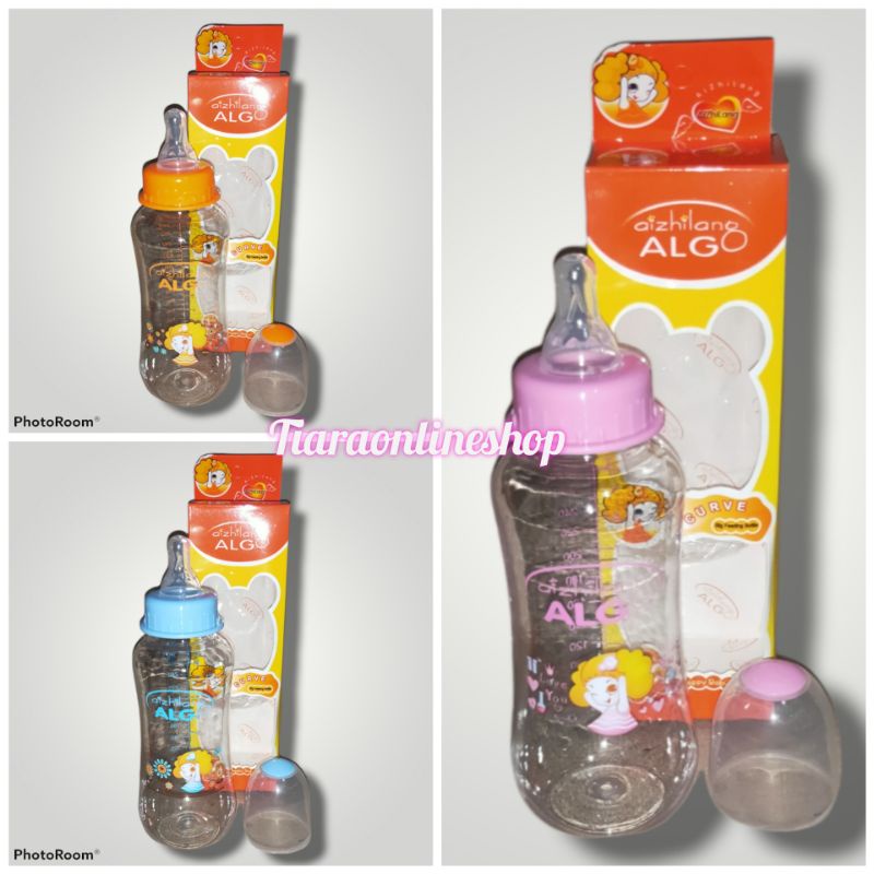 Botol susu baby algo 280ml / botol bayi algo berkualitas foodgrade SNI