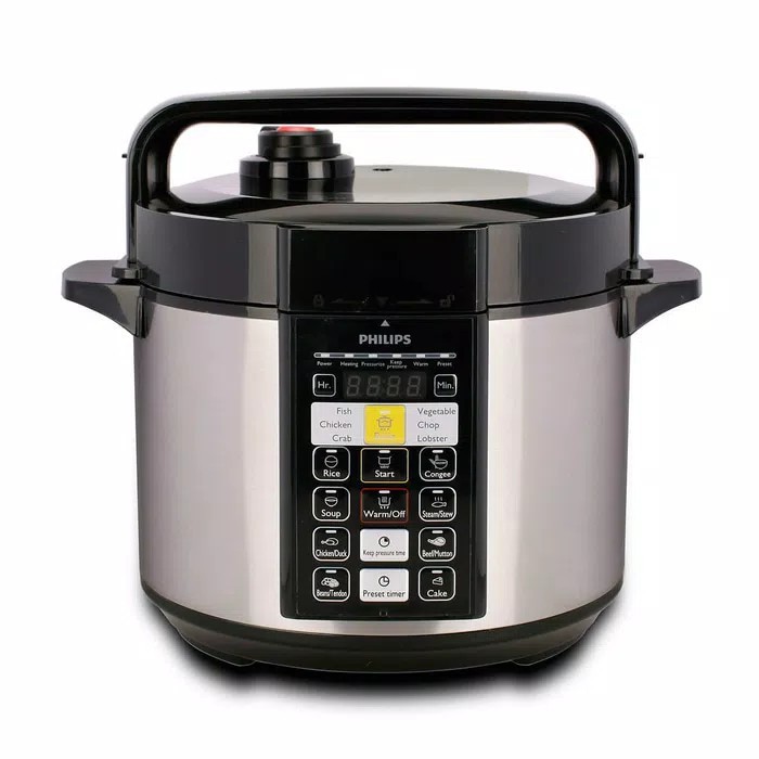 PHILIPS Electric Pressure Rice Cooker 5 Liter - HD2136