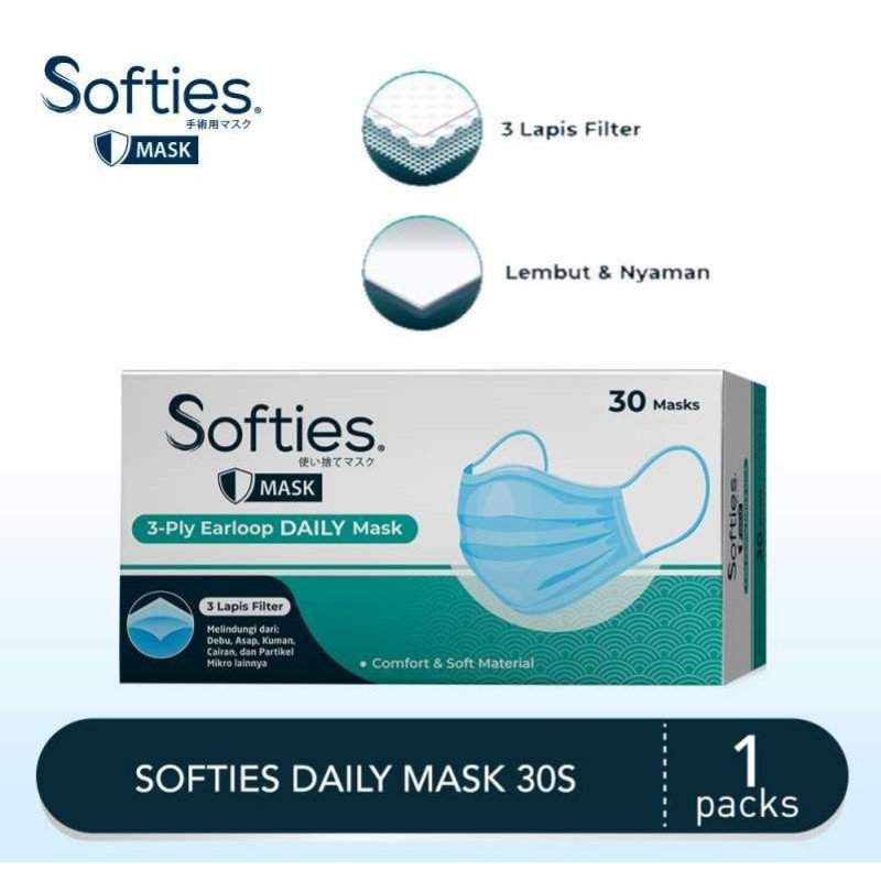 SOFTIES DAILY MASK 30S