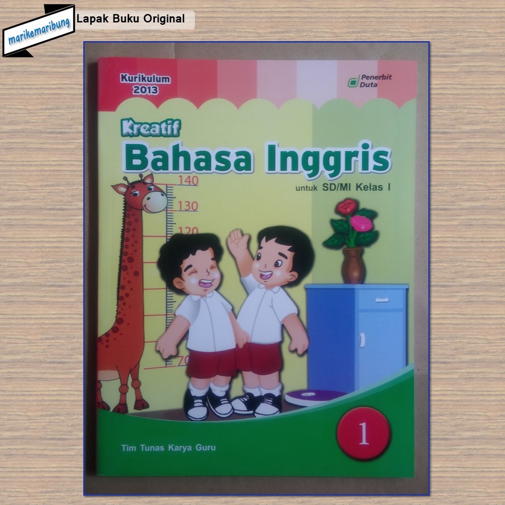 Buku Bahasa Inggris SD Kelas 1