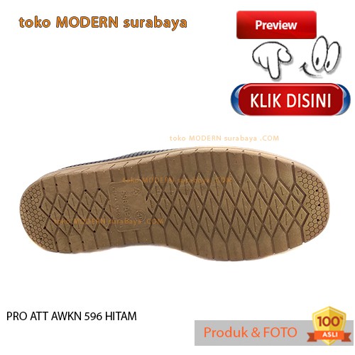 PRO ATT AWKN 596 sepatu pria casual slip on karet