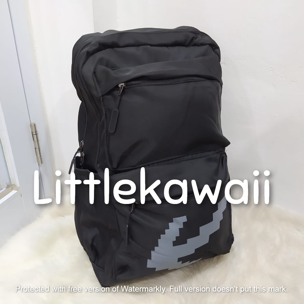 LK/Tas Ransel Laptop Backpack Parasut Sekolah Fashion Casual Remaja Dewasa Pria Wanita Import