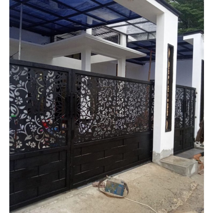 Pagar Laser Cutting Minimalis