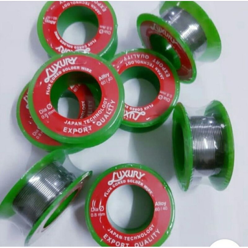 Timah Solder Aloy 60/40 5  Meter