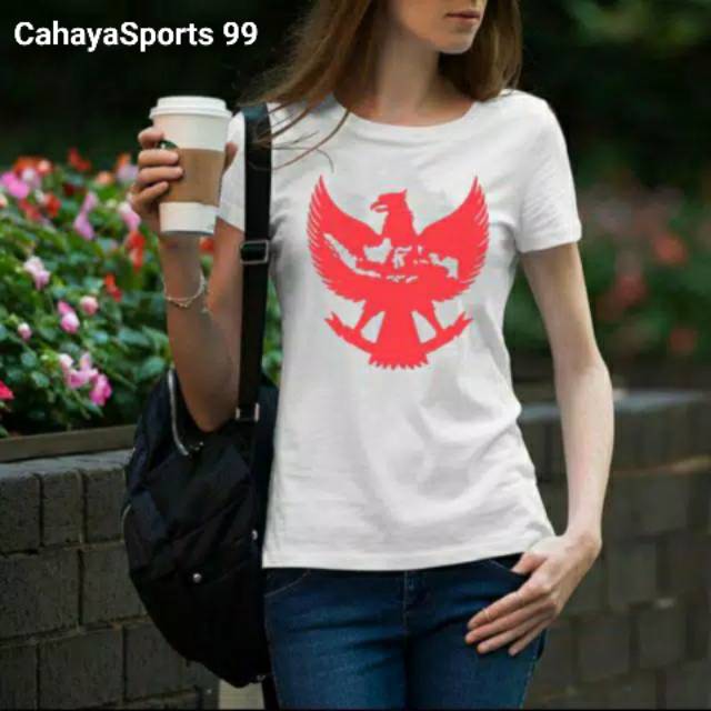 Baju senam cewek / kaos zumba cewek / baju fitnes cewek / kaos garuda / kaos Gym cewek