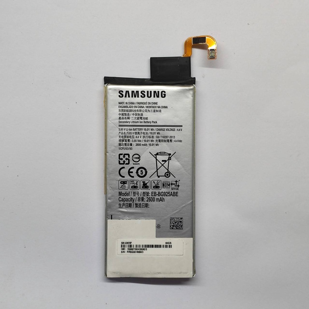 Baterai Samsung Galaxy S6 Edge  Copotan
