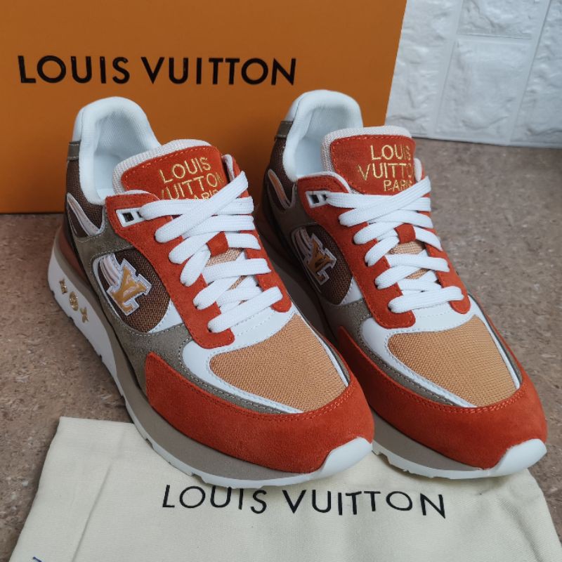 lou is vuitton sneakers run away shoes mirror vip sepatu lv pria kets branded terlaris kulit