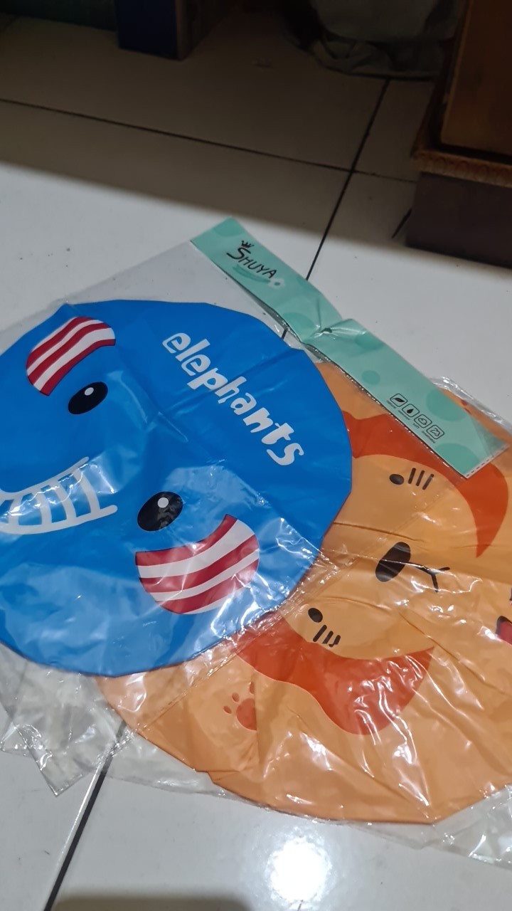Shower Cap Topi Penutup Rambut Kepala Mandi Karakter Motif Anak Dewasa Anti Basah Waterproof Bath