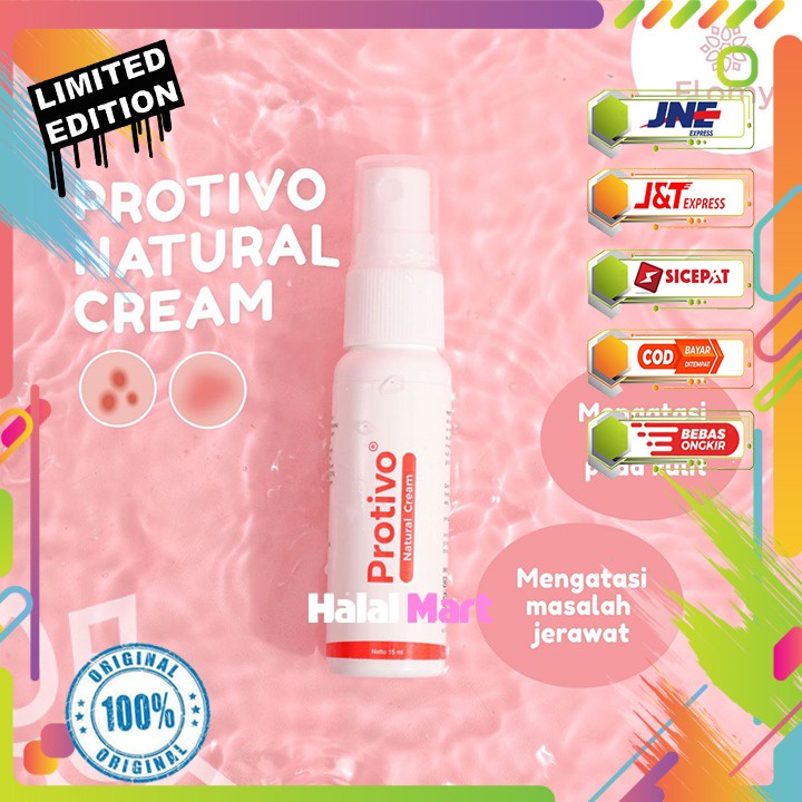 Protivo Natural Cream Menghilangkan Jerawat diwajah dan Gatal gatal