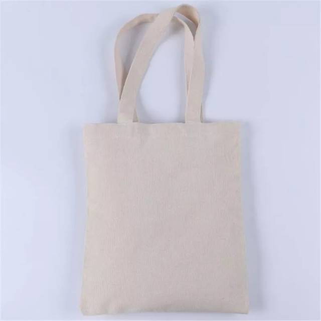 RIZKIBAG Tote bag kanvas Polos brokenwhite