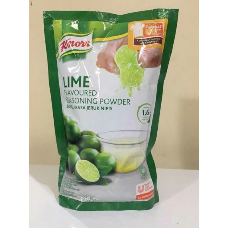 

Knorr Lime Powder 400gram / Bumbu Rasa Jeruk Nipis 400gram