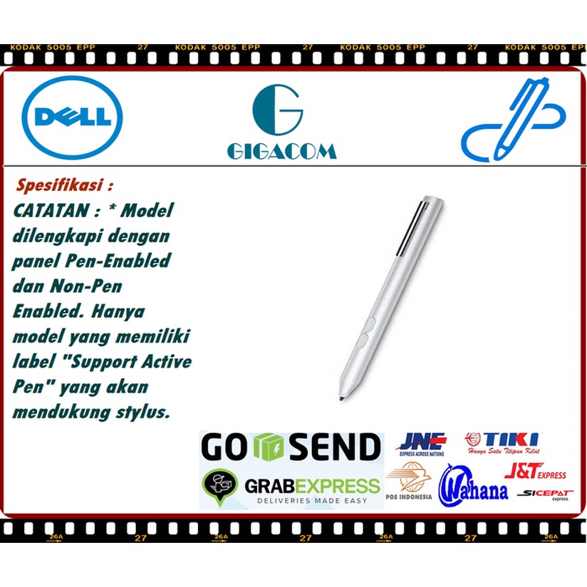 {aksesoris-tablet} DELL STYLUS ACTIVE PEN - PN338M ORIGINAL