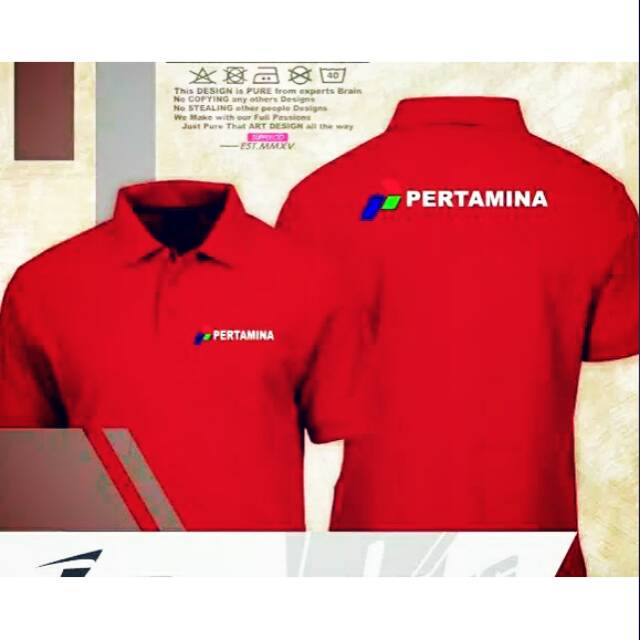 POLOSHIRT KAOS POLO PERTAMINA  BUMN MURAH Shopee Indonesia