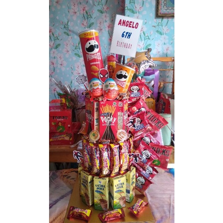 snack tower cake tower khusus instant