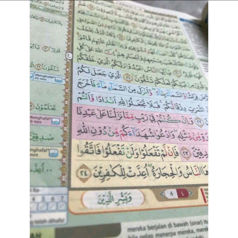 Al Quran hafalan Ori al hufaz ukuran 13x18 cm atau B6