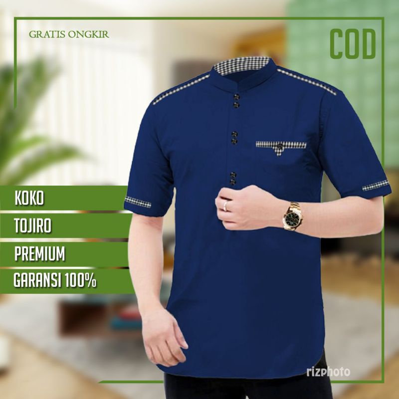 Koko Kurta Dewasa bahan Katun toyobo Premium Teviral