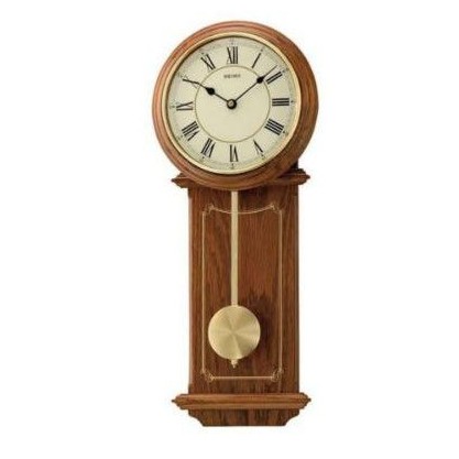 WatchHappy Jam Dinding SEIKO ORIGINAL QXC213B Wooden Pendulum Clock QXC213