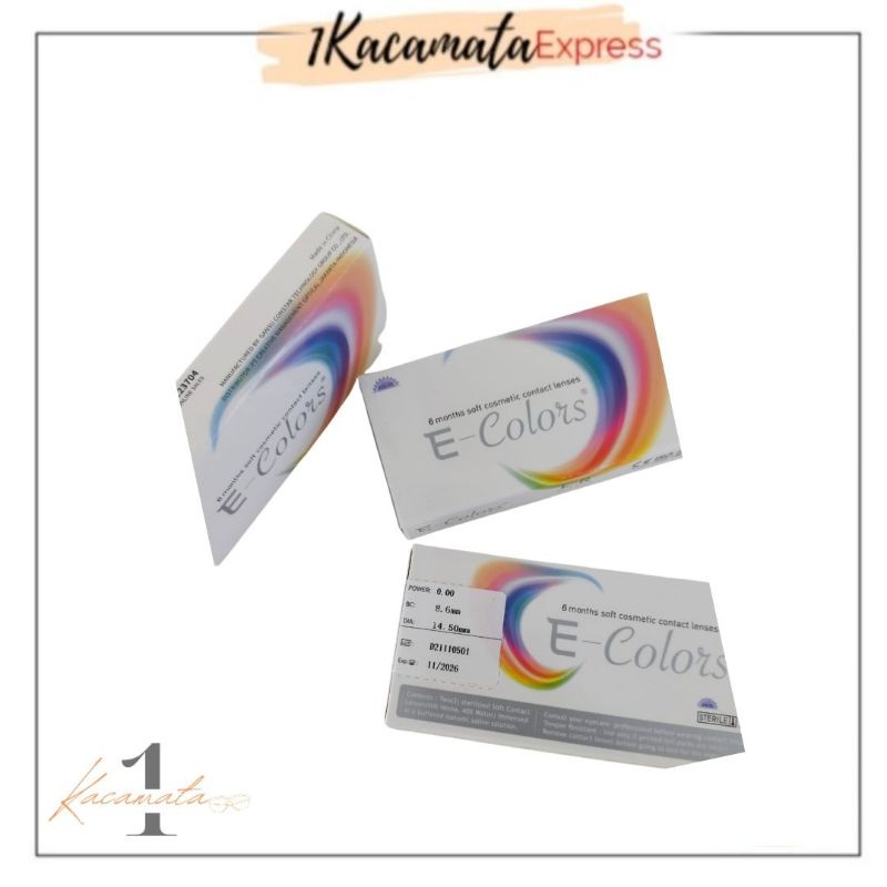 SOFTLENS WARNA MINUS EUROPA E-COLOR MINUS KECIL