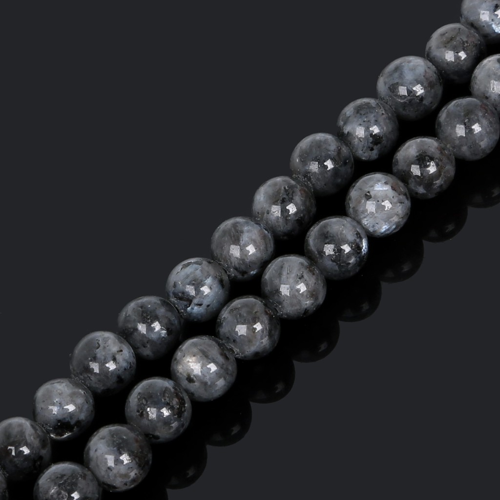 Manik-Manik Kristal Alami Warna Hitam Ukuran 4/6/8/10/12mm Untuk Membuat Kalung/Gelang Diy