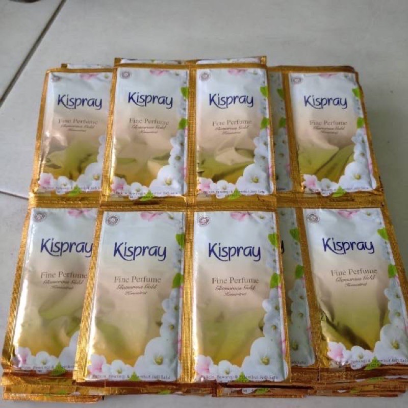 Kispray Gold Renceng Isi 12 SACHET