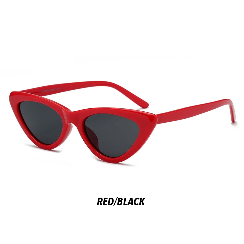 【Bayar di Tempat】IINS Fashion Mata Kucing Wanita Kacamata Hitam Anti UV400