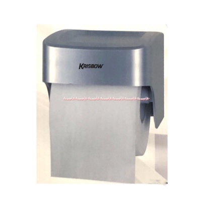 Krisbow Stora Toilet Tissue Dispenser Tempat Alat Roll Tissue WC Dispenser Tisu WC Tisu Gulung Stora