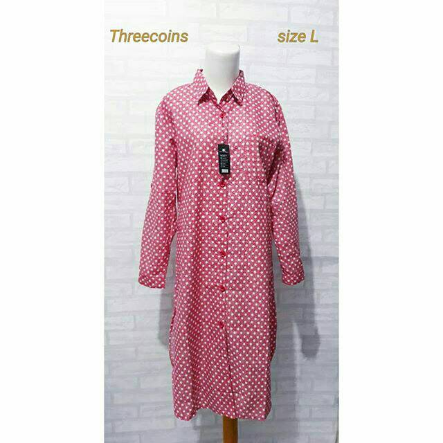 Long tunik three coins murah / long tunik murah / three coins murah / baju wanita murah