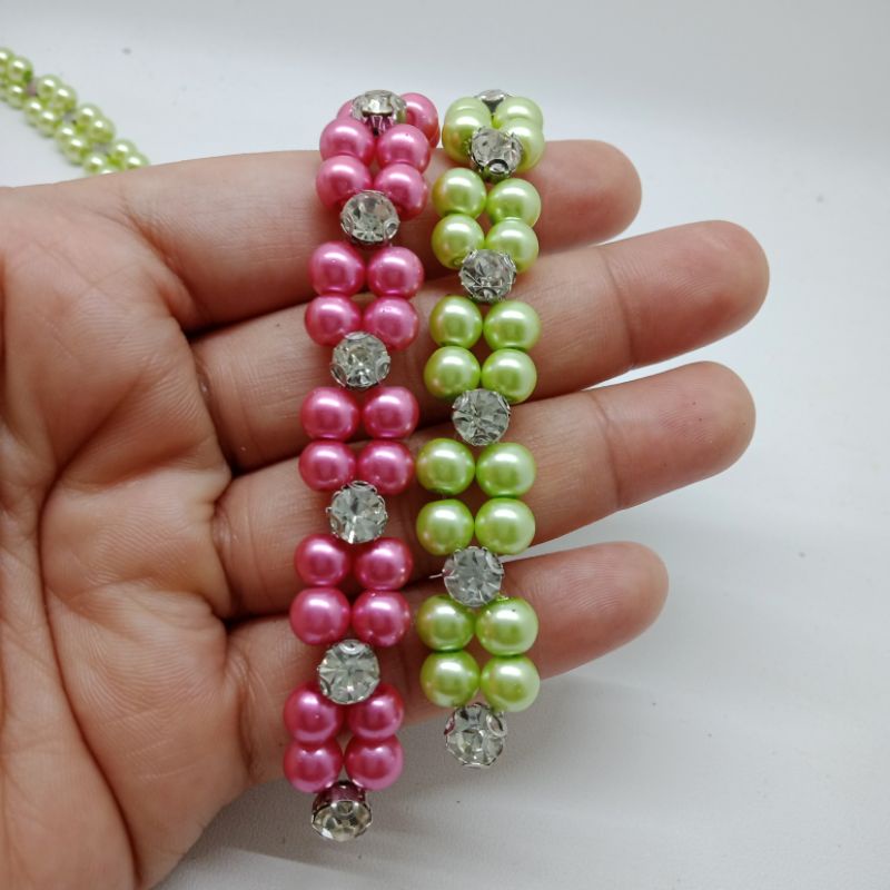 aksesoris baju,mutiara rangkai/mutiara custome