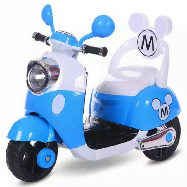 MAINAN MOTOR AKI MICKEY MOUSE(GOSENT/JNE/INDAH CARGO)